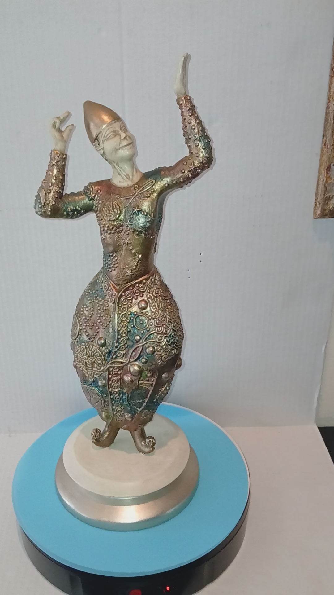 Fabulous Art Deco Style Dancing Figure Sculpture