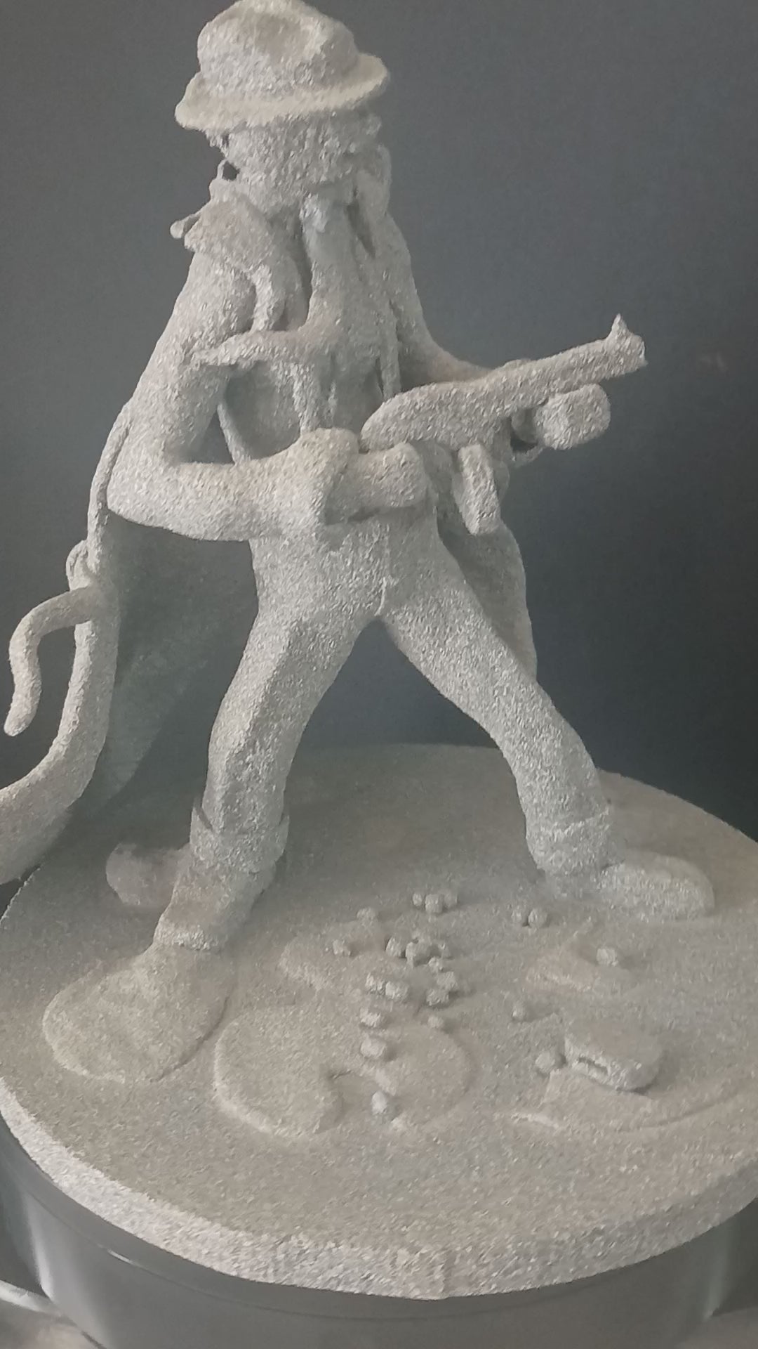 Tommy Gun Gangster Sculpture - ARE YOU KIDDING ME? !!! Showcaseshop Showcases