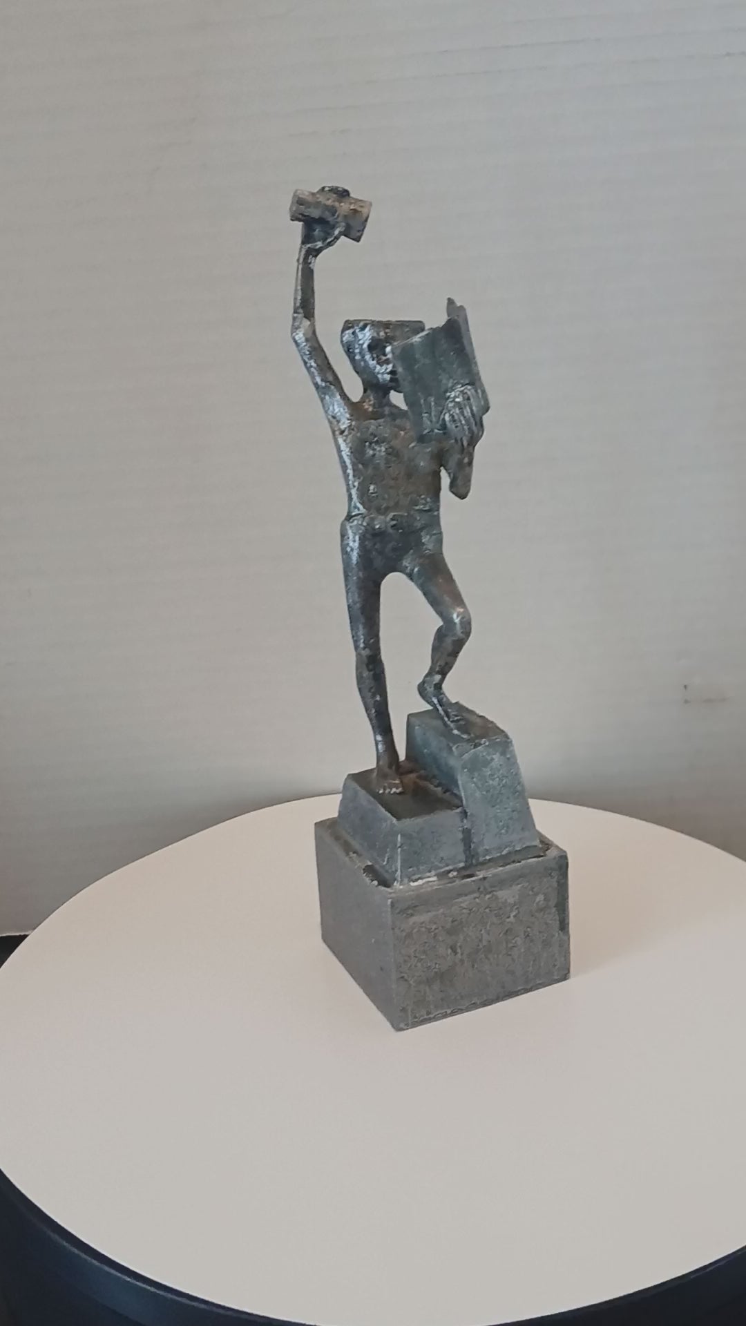 After Jef Claerhout Bronze Beeld Fonske Sapientiae