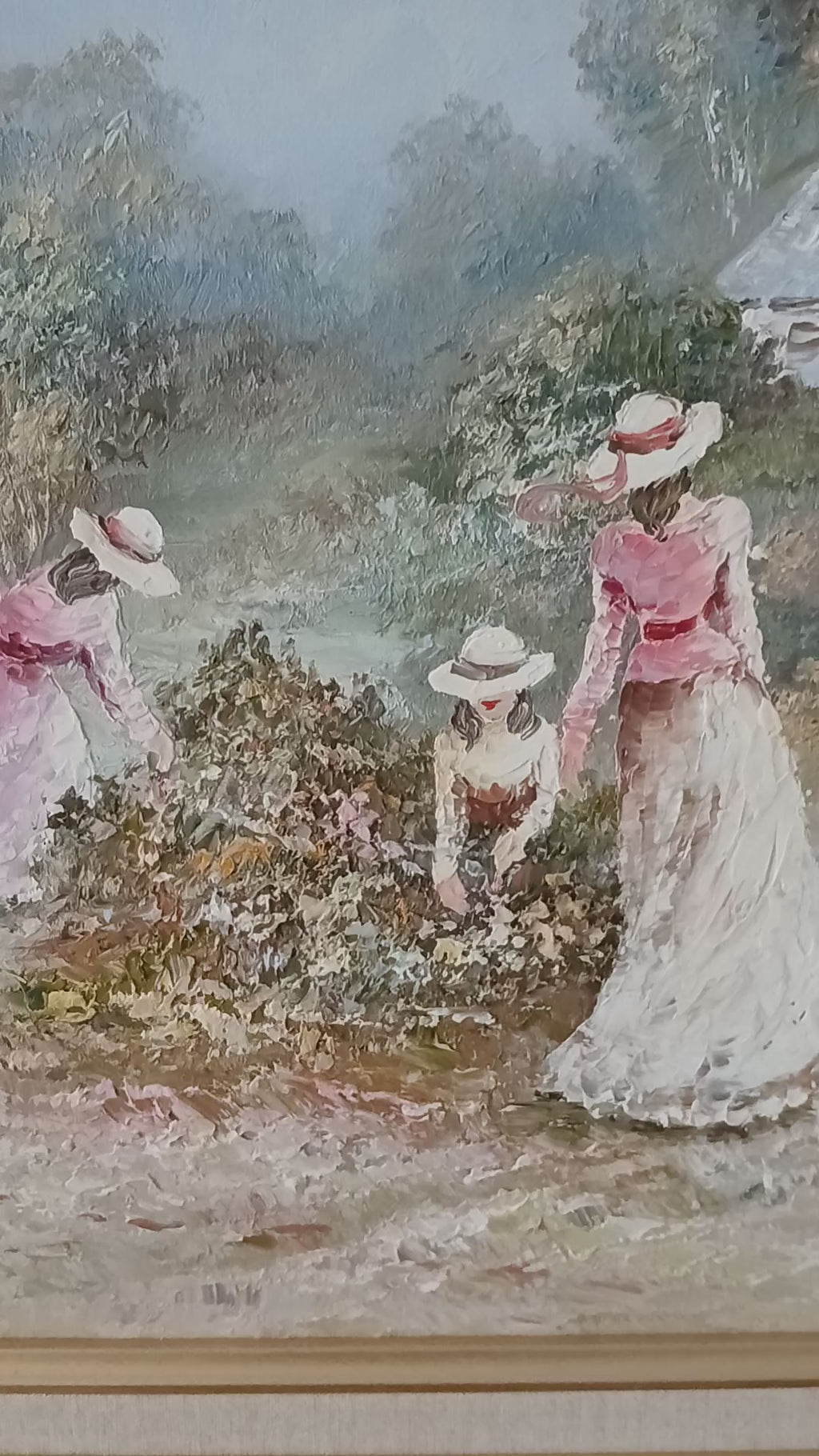 Lovely Oil on Canvas by Renowned Impressionist Marie Charlot