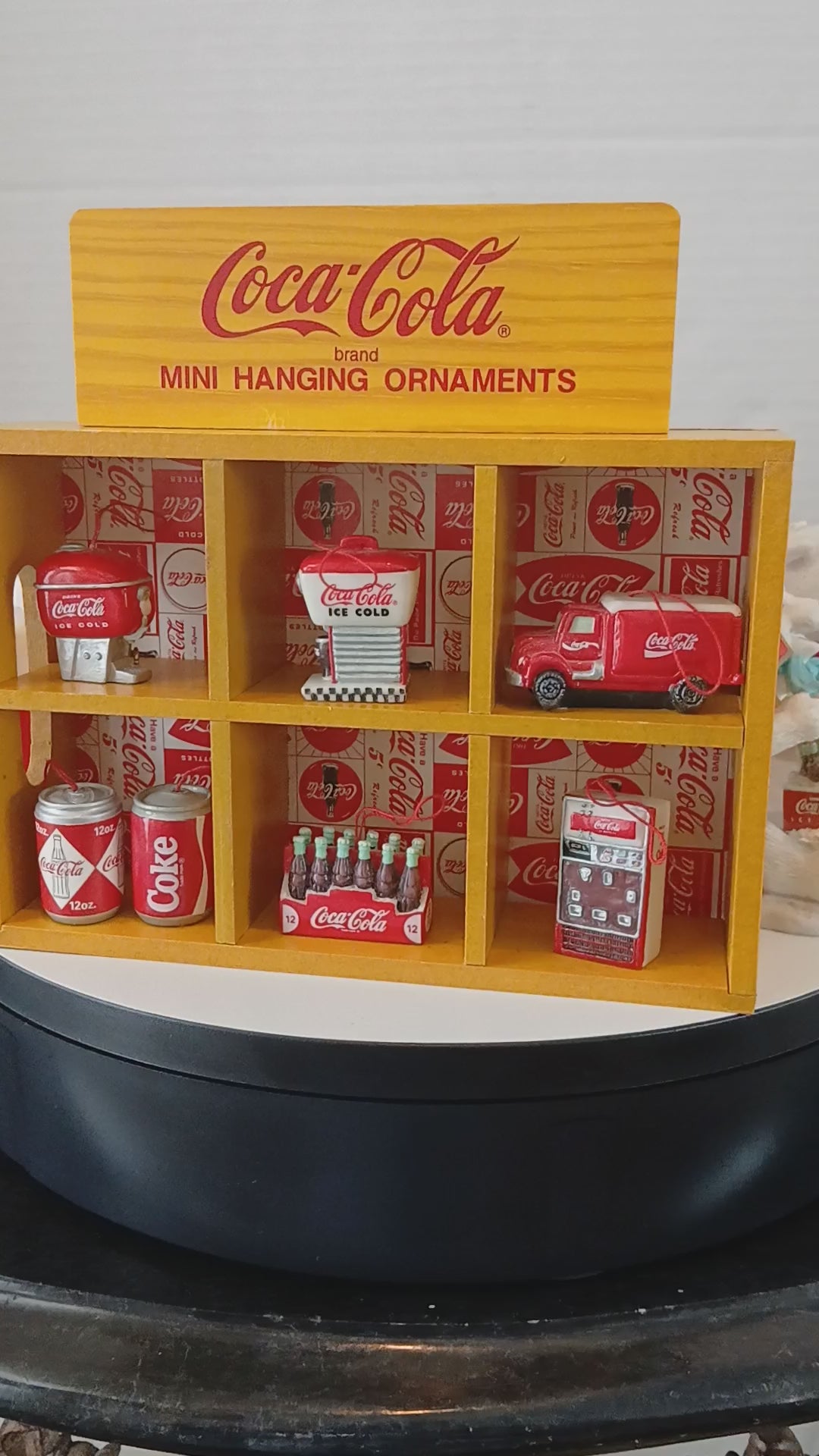 Vintage Coca-Cola Christmas Fun 21 Piece Lot - Ornaments Light Covers and More!