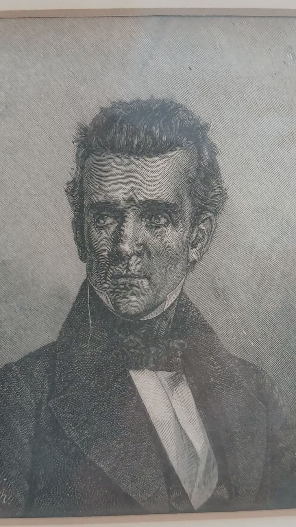 Land Grant bearing signature of James K. Polk 11th President of the United States