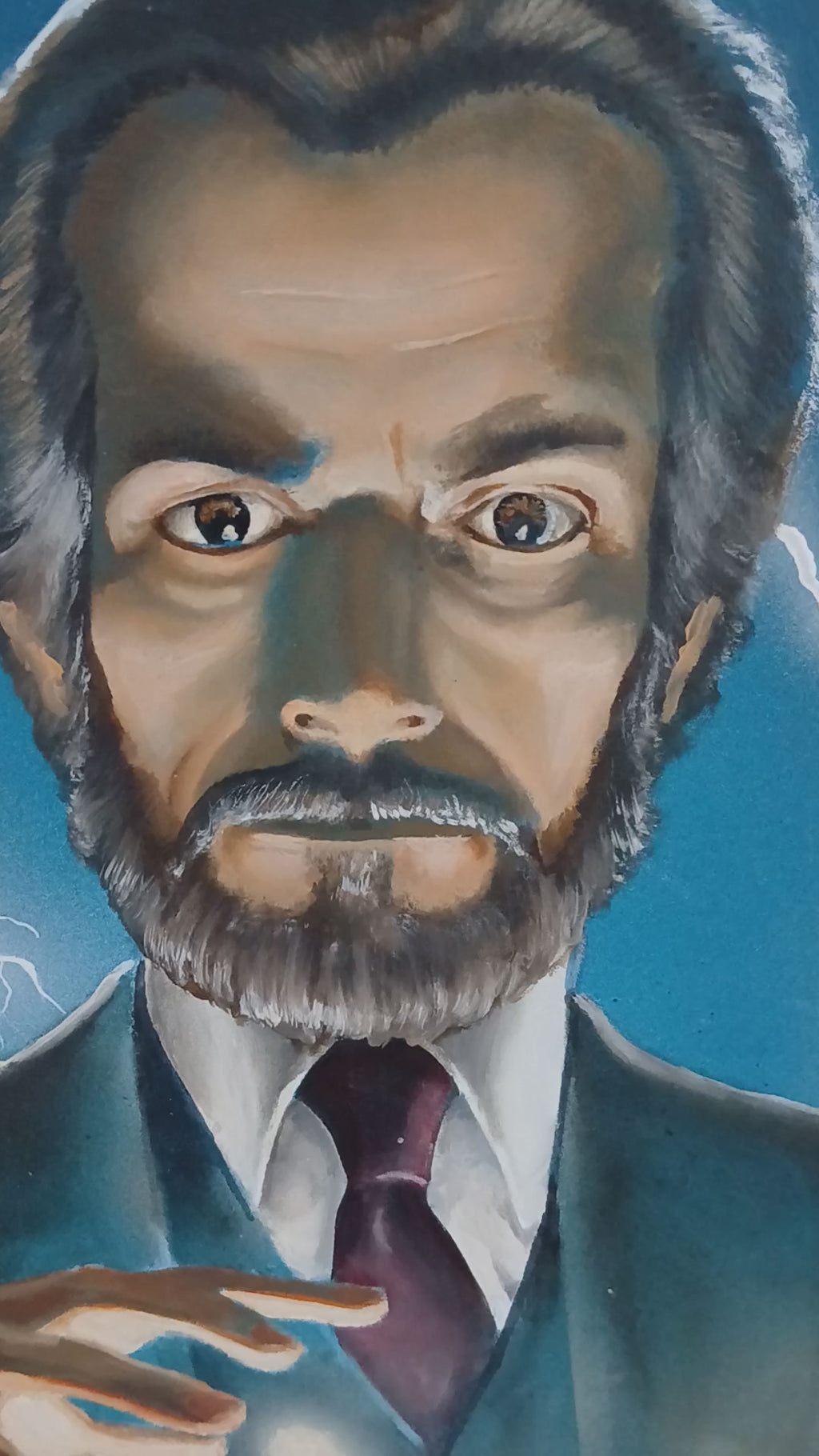 Original Illustration-Another Wizard-by Duncan Eagleson Famed Comic Book Artist