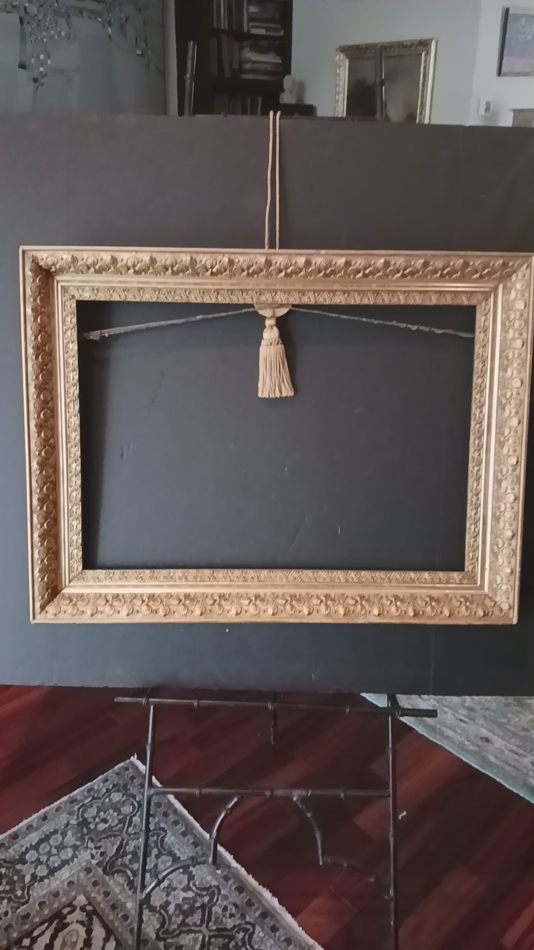 19th Century Seashell Design Frame for Painting- Wow! Great for Marine Painting