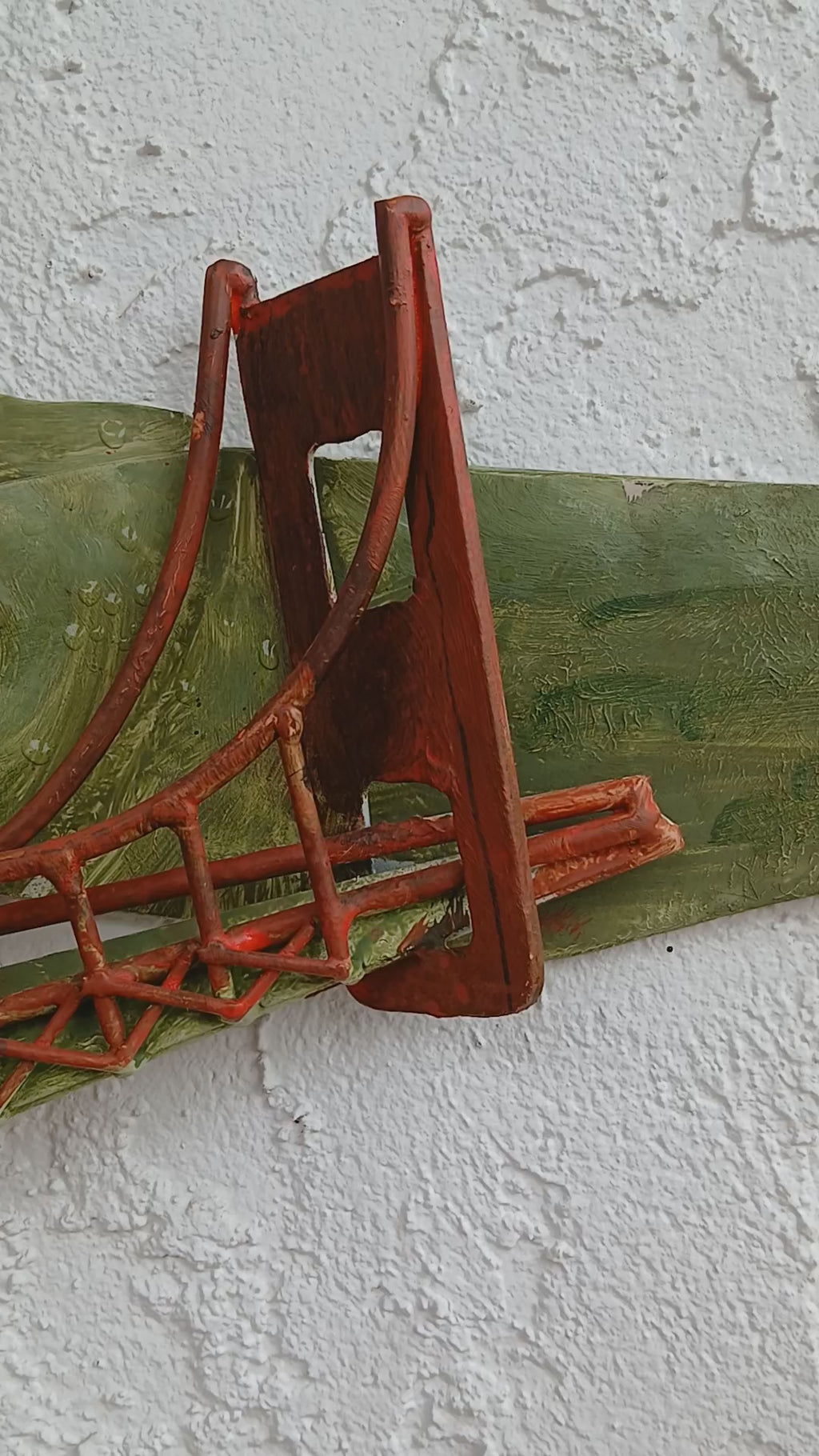 Vintage Golden Gate Bridge Wall Sculpture Wow!